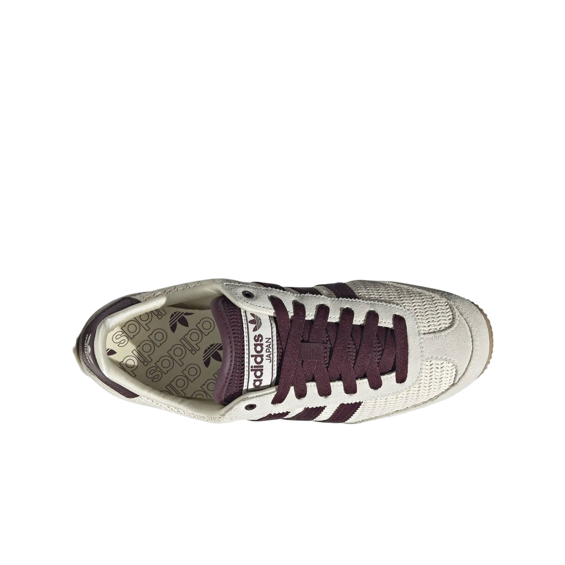 (W) 아디다스 재팬 크림 화이트 마룬((W) Adidas Japan Cream White Maroon) - 2