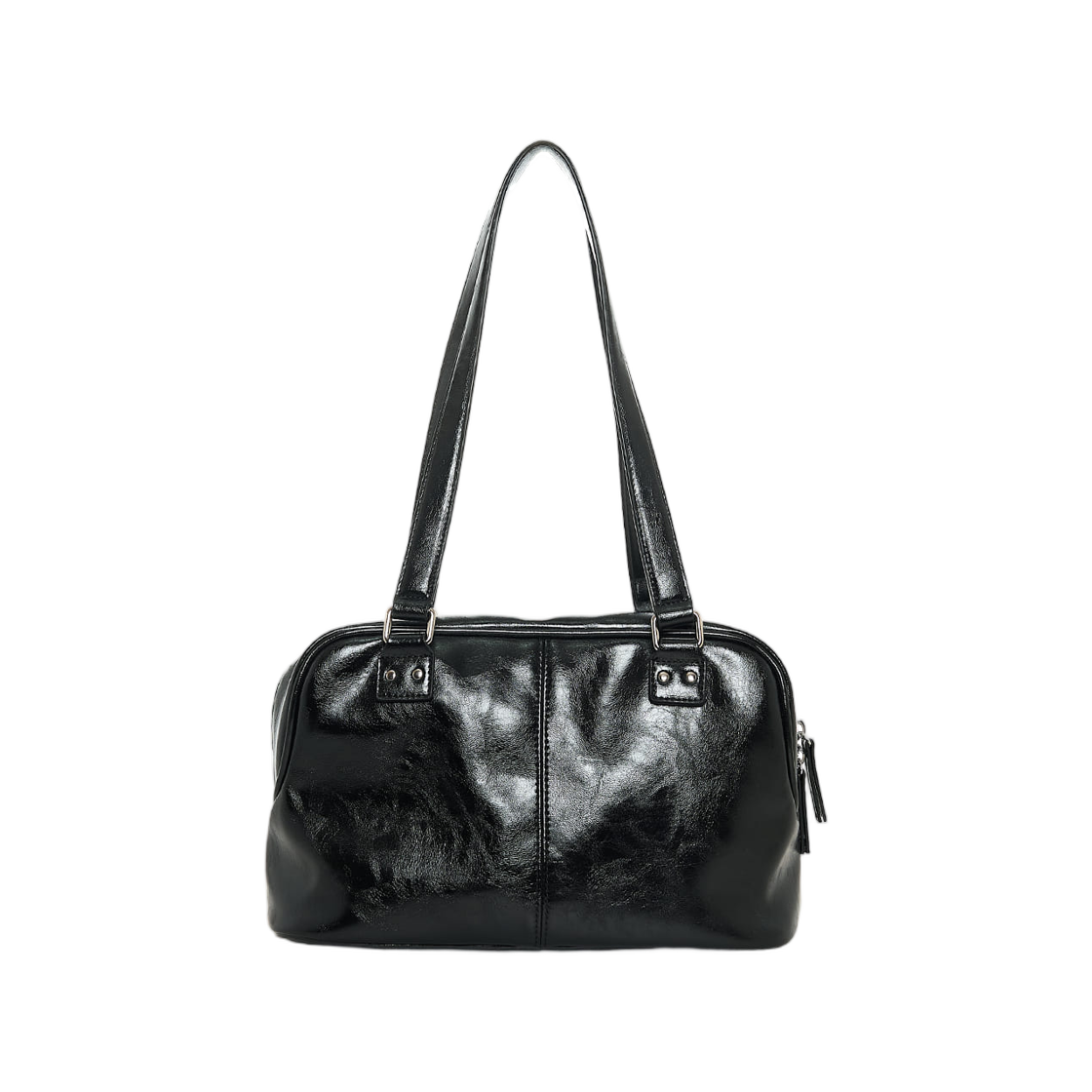 마뗑킴 더블 포켓 브릭 숄더백 블랙(Matin Kim Double Pocket Brick Shoulder Bag In Black) - 3