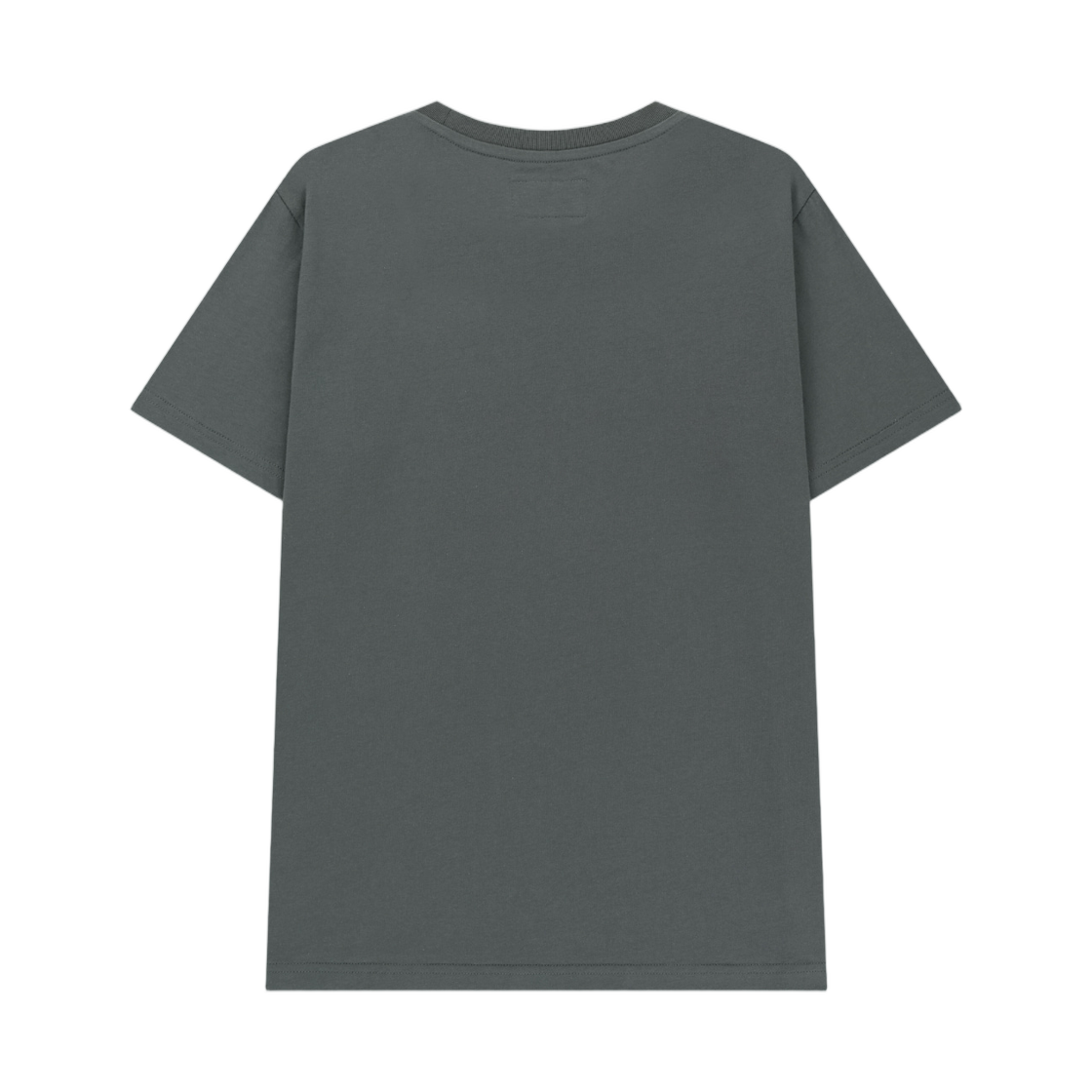 (W) 마뗑킴 아플리케 펠트 로고 탑 차콜((W) Matin Kim Applique Felt Logo Top In Charcoal) - 2