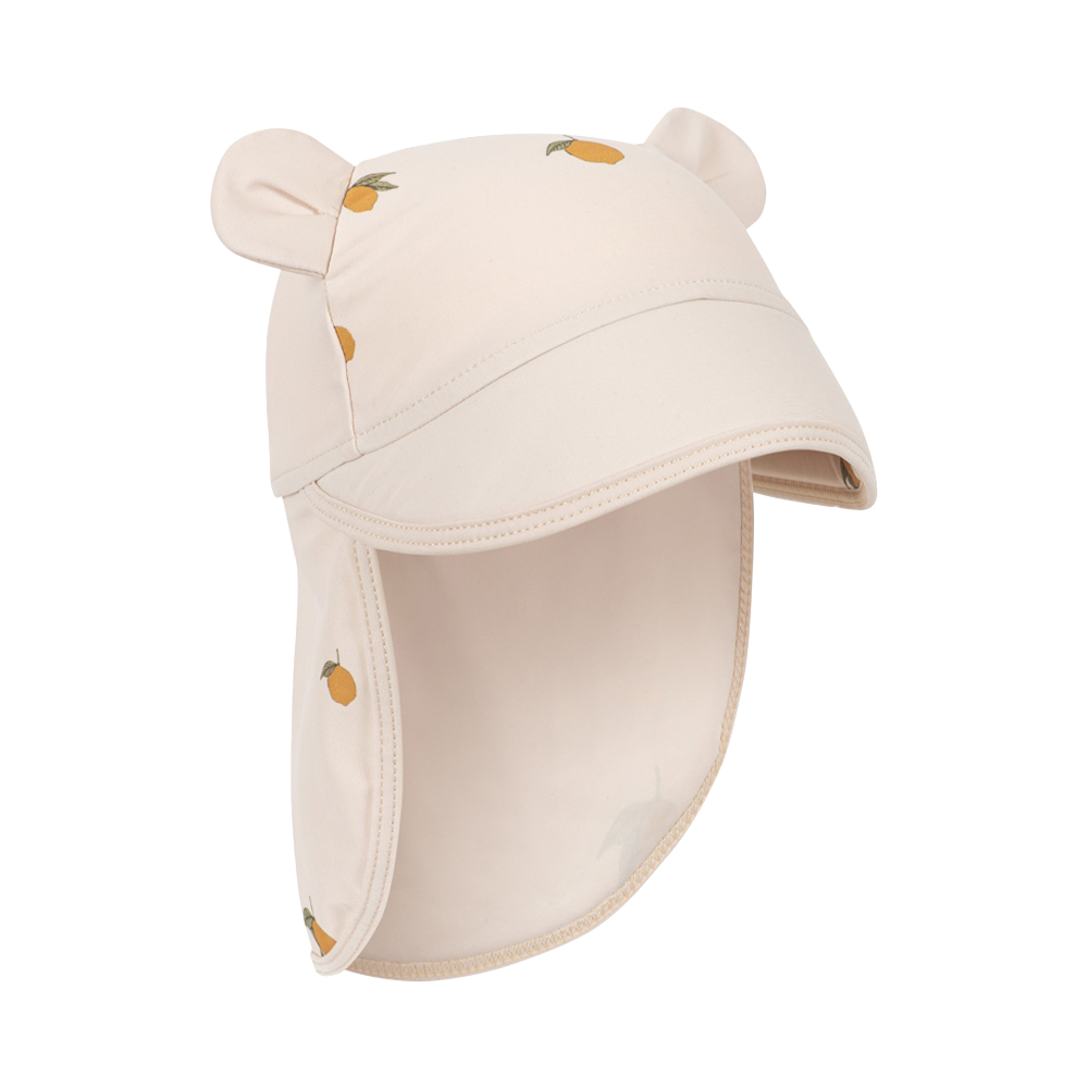 콩제슬래드 애스터 베어 썬햇 레몬(Konges Sløjd Aster Bear Sun Hat Grs Mon Grand Citron) - 1