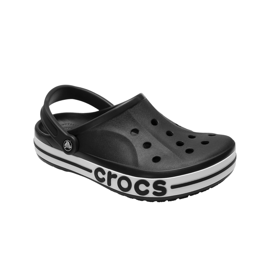 크록스 바야밴드 클로그 블랙 26SUCL205089(Crocs BAYABAND CLOG BKW 26SUCL205089) - 3
