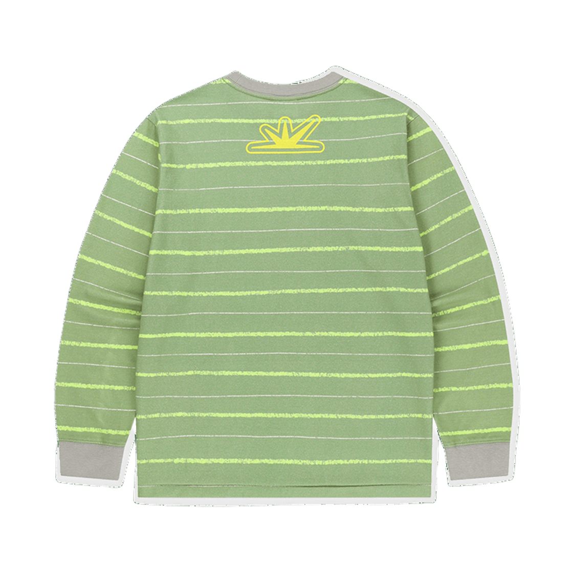 [트리플적립] 썬러브 패턴 롱 슬리브 티 라이트 올리브([트리플적립] SUNLOVE Pattern LS Tee Light Olive) - 2