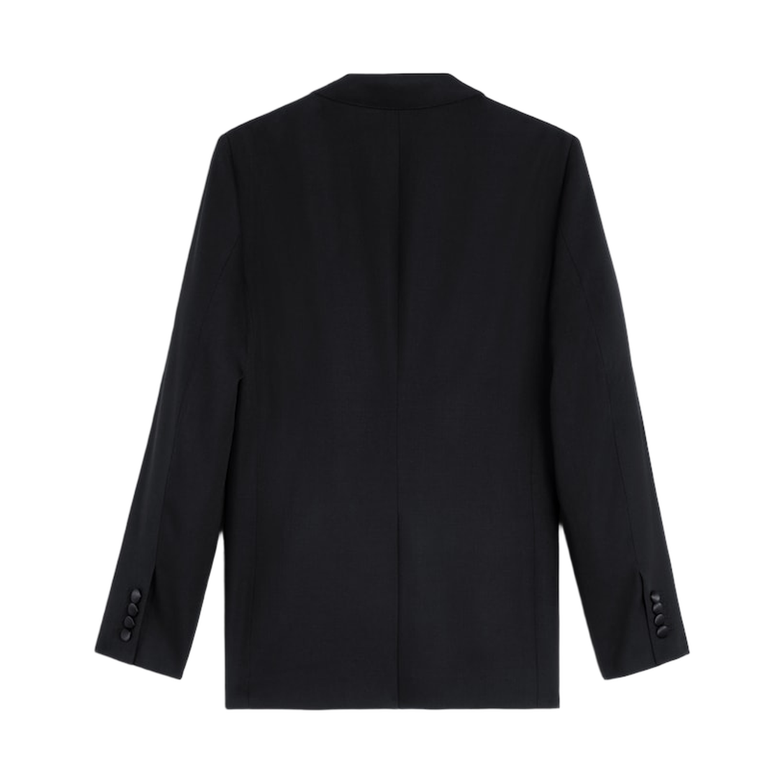 셀린느 클래식 턱스 자켓 그레인 드 뿌드르 울 블랙(Celine Classic Tux Jacket in Grain De Poudre Wool Black) - 2