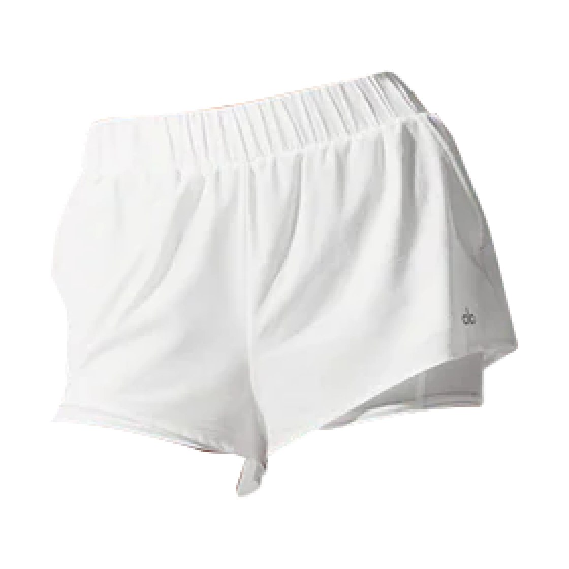 (W) 알로 요가 스포츠 스타 쇼츠 화이트((W) Alo Yoga Sport Star Shorts White)