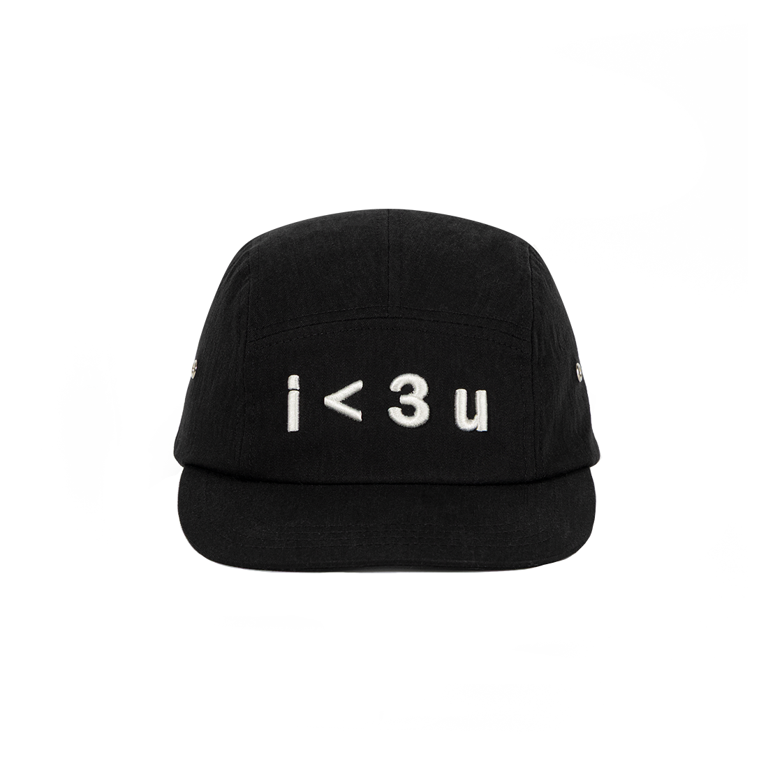 MID079 UGLYSHADOW I < 3 U Camp Cap Black