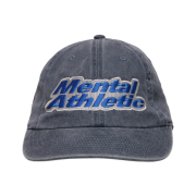 Mental Athletic Heavy Outline Cap Blue