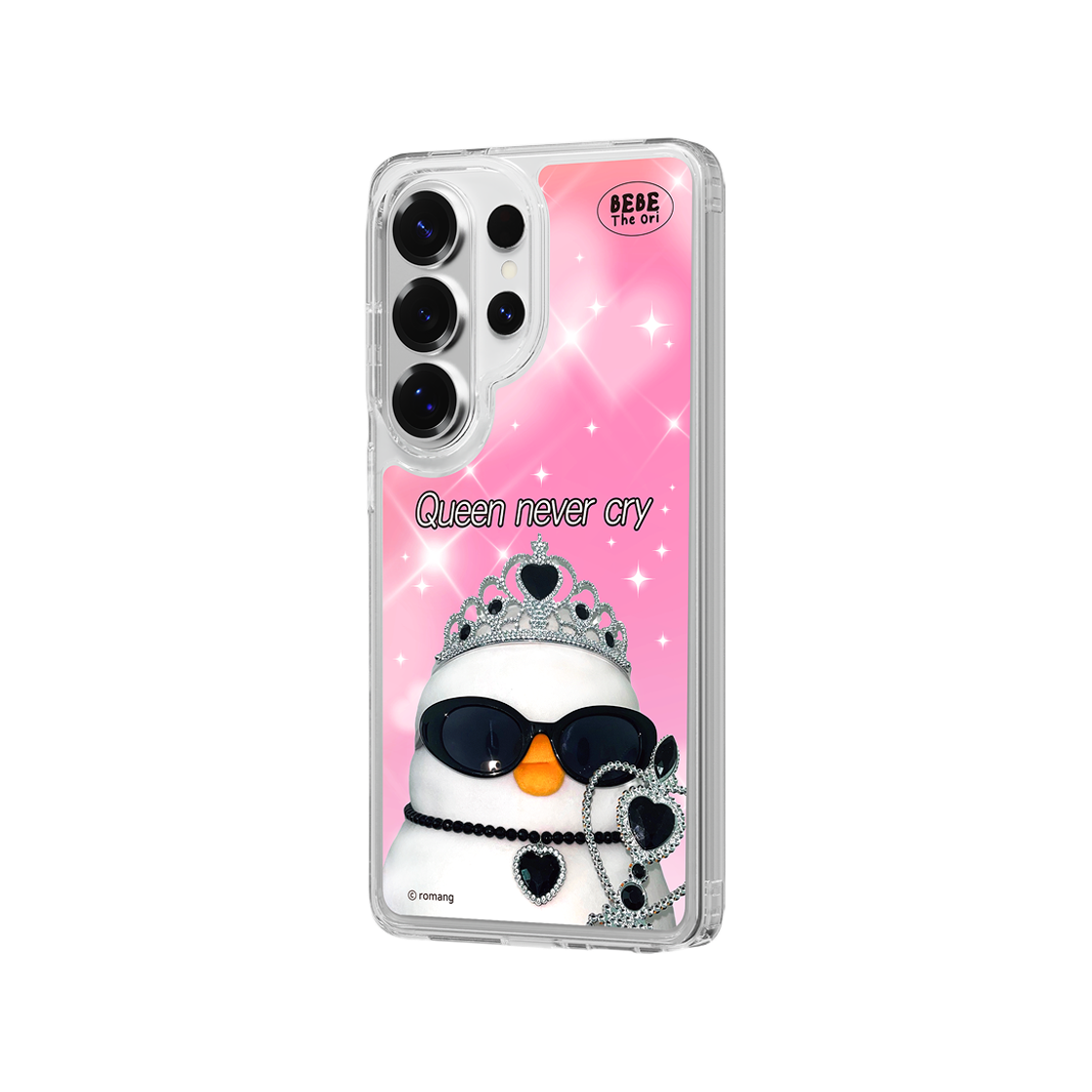 에스엘비에스 베베더오리 퀸 클리어 마그넷 케이스 for Galaxy S26 Series(SLBS BEBE DE ORI Queen Clear Magnet Case for Galaxy S26 Series) - 4