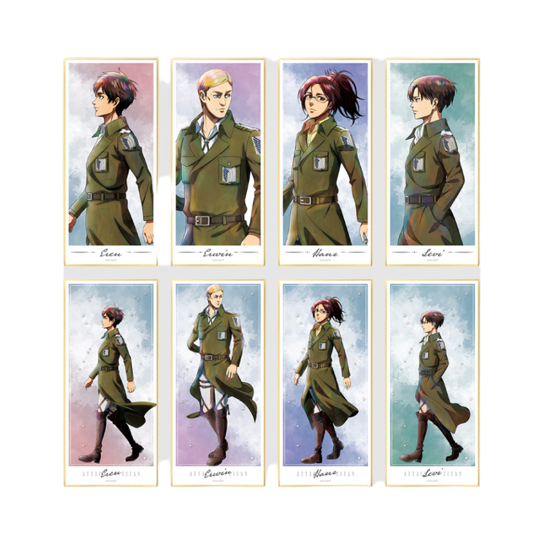 [예약배송] 애니모어 진격의 거인 겨울의 걸음 트레이딩 스탠드 카드