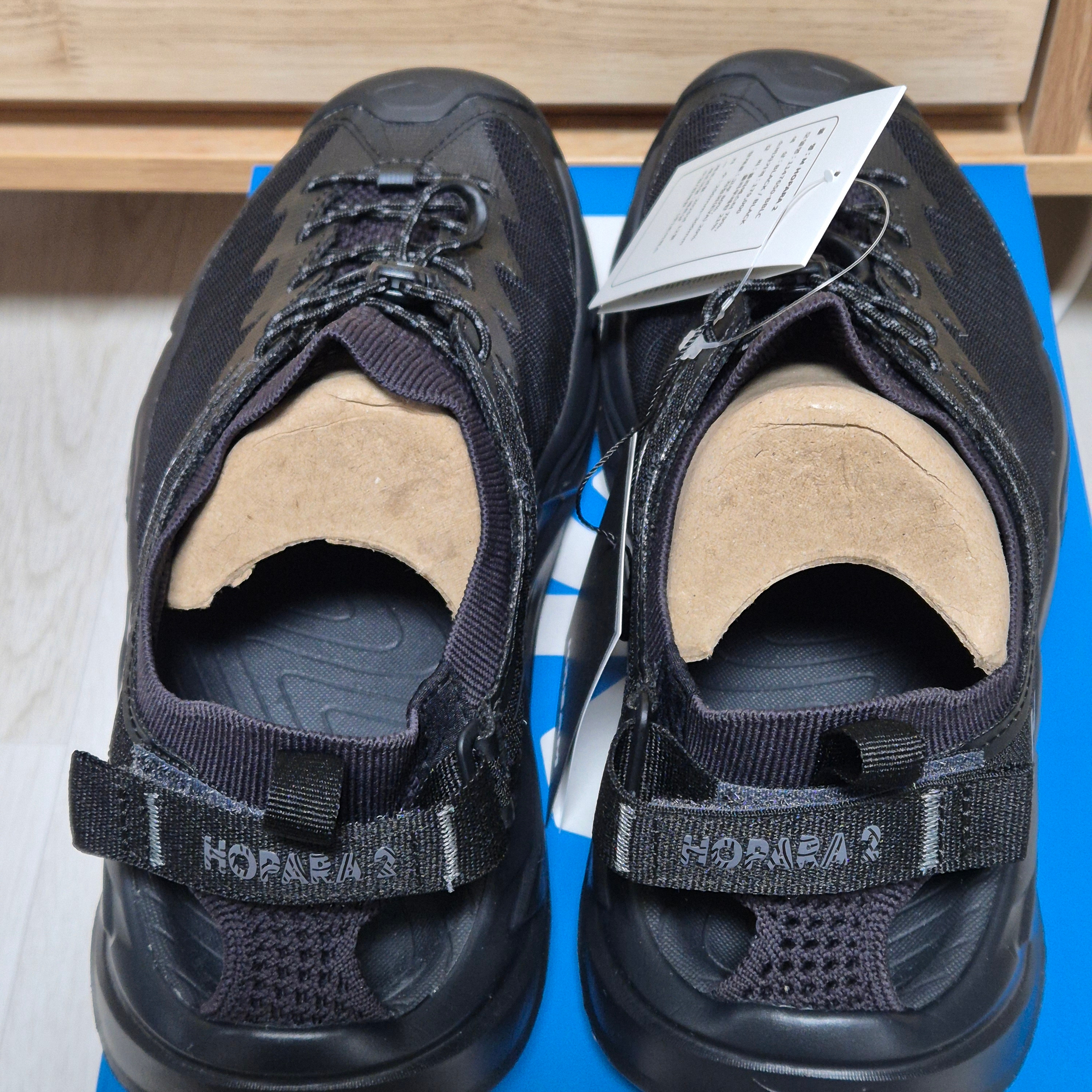 Hoka Hopara 2 Black Black - 26SS 착용 스타일 - 3