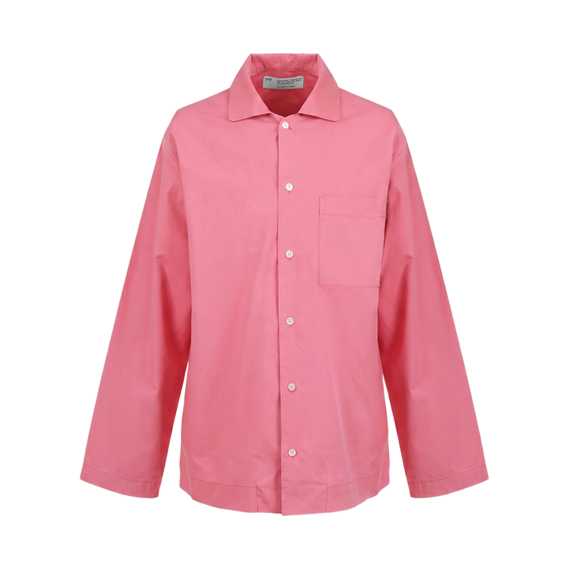 퍼즈플리즈 100% 코튼 파자마 포 유니섹스 (핑크)