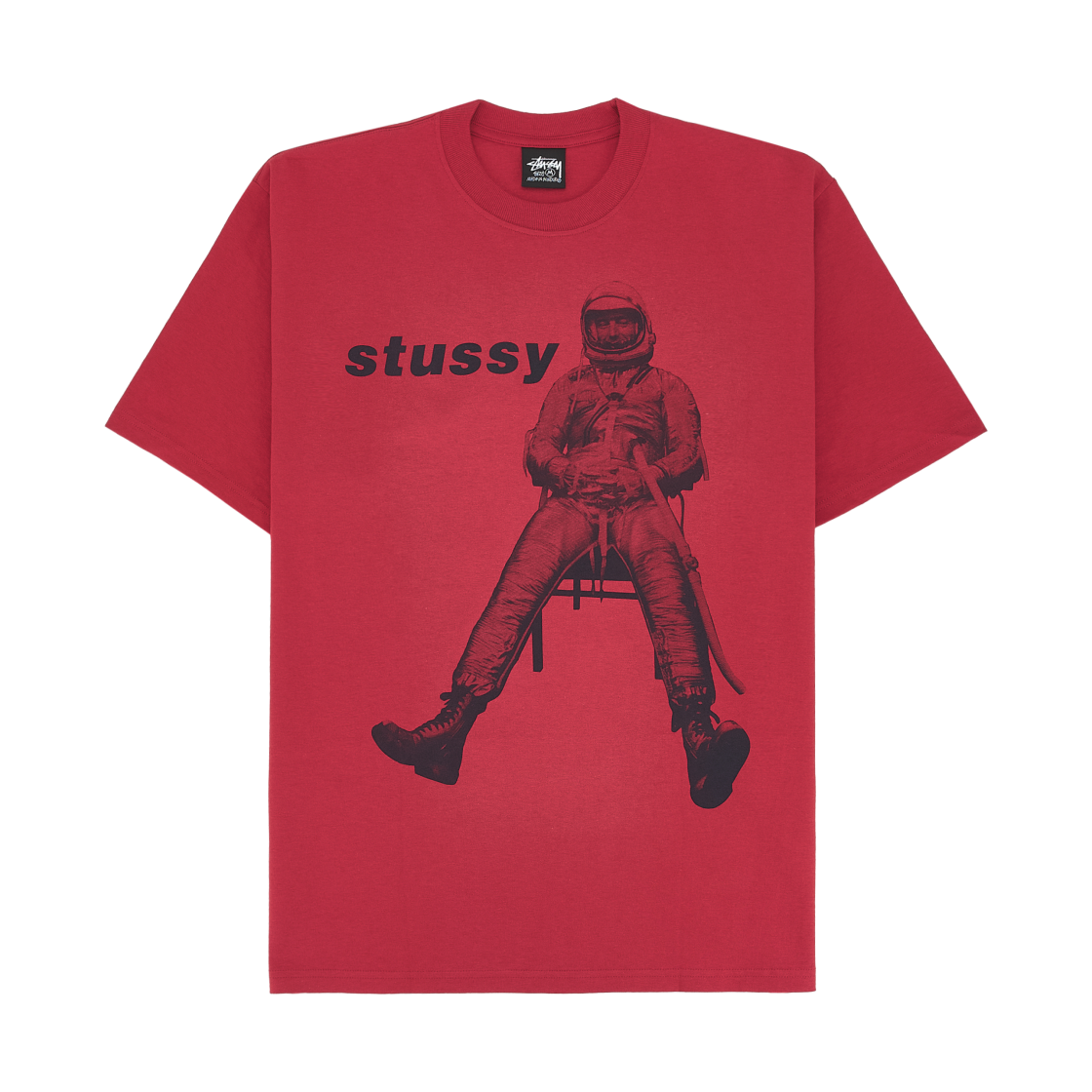 1905107 Stussy Astronaut T-Shirt Cayenne