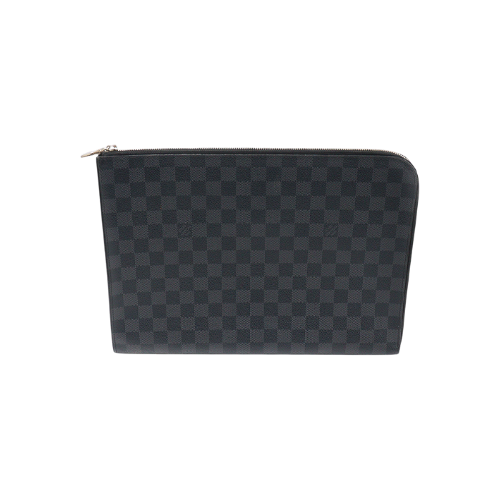 ITB5VSWR5LBS Louis Vuitton Damier Graphite Canvas Pochette Jour GM Clutch