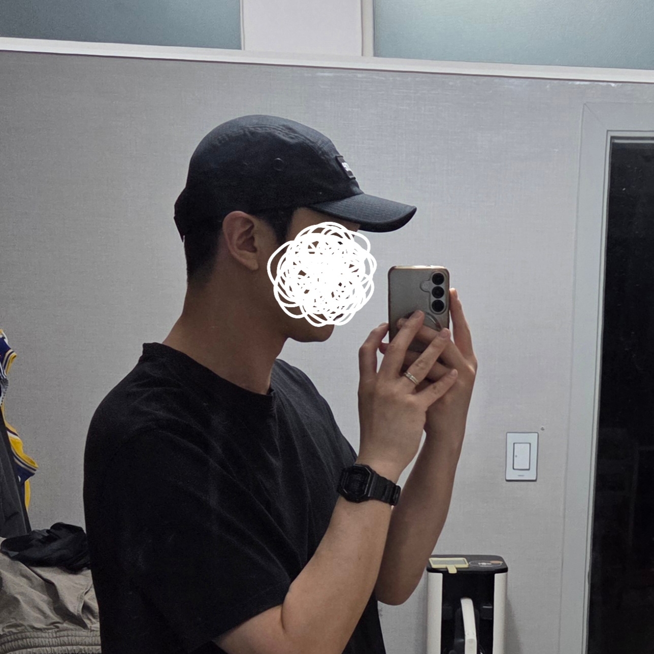 Supreme Frazetta Camp Cap Black - 24FW, Supreme Military Camp Cap Black - 25FW 착용 스타일 - 7