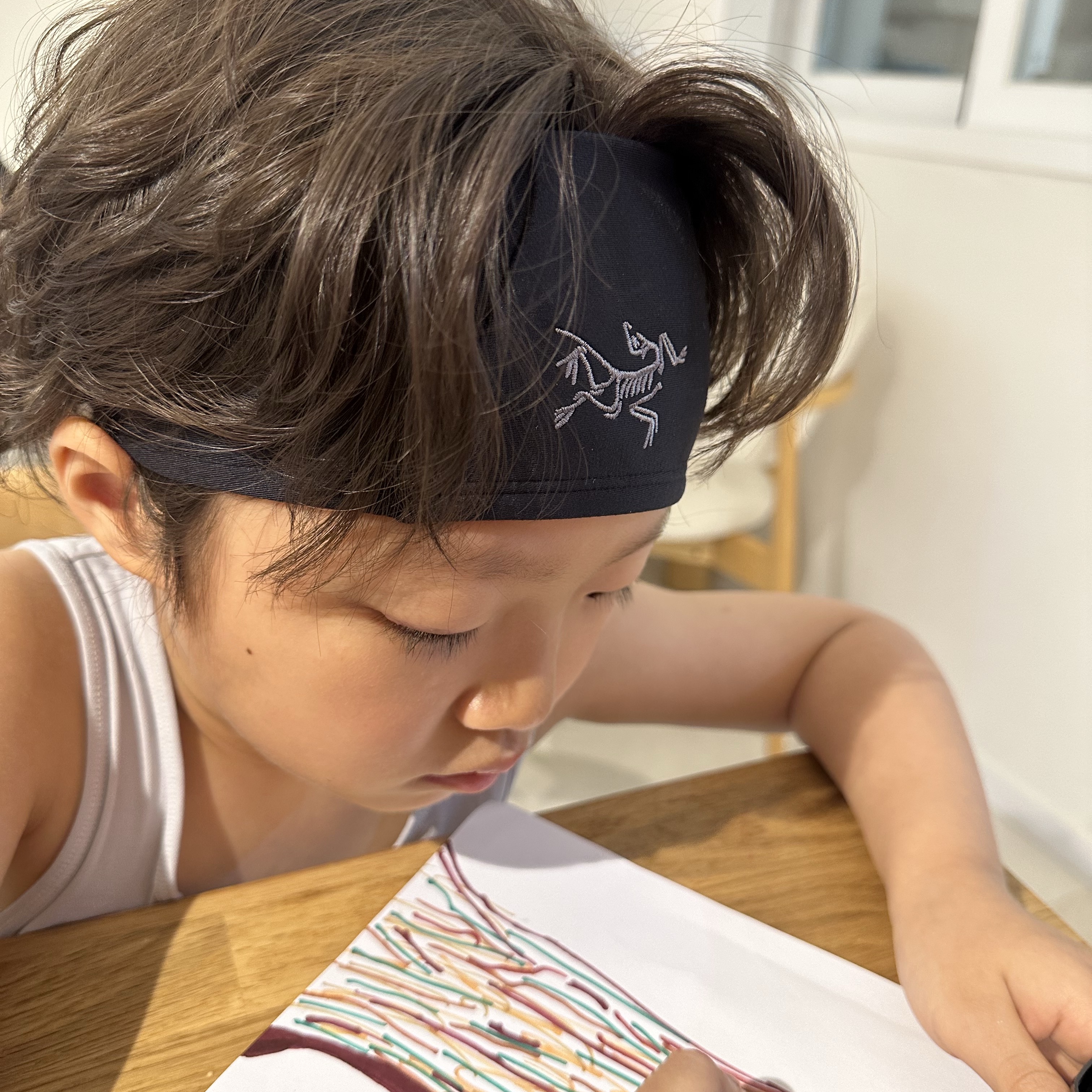 Arc'teryx Rho Headband Black 착용 스타일 - 1