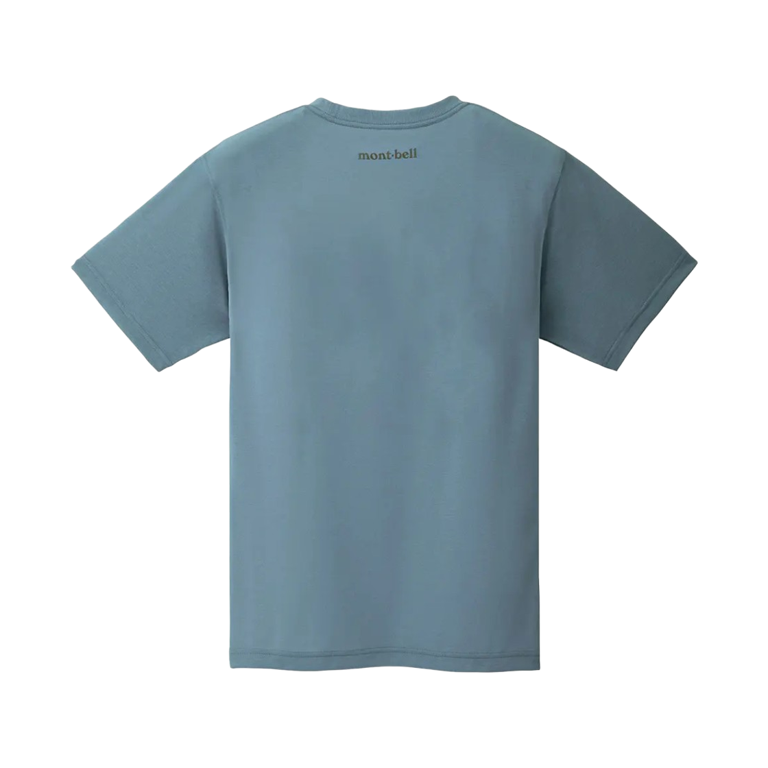 몽벨 위크론 락 로고 티셔츠 블루(Montbell Wickron Rock Logo T-Shirt Blue) - 2