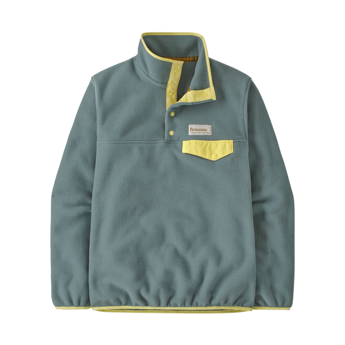 25455 (W) Patagonia Lightweight Synchilla Snap-T Fleece Pullover Blue Sage