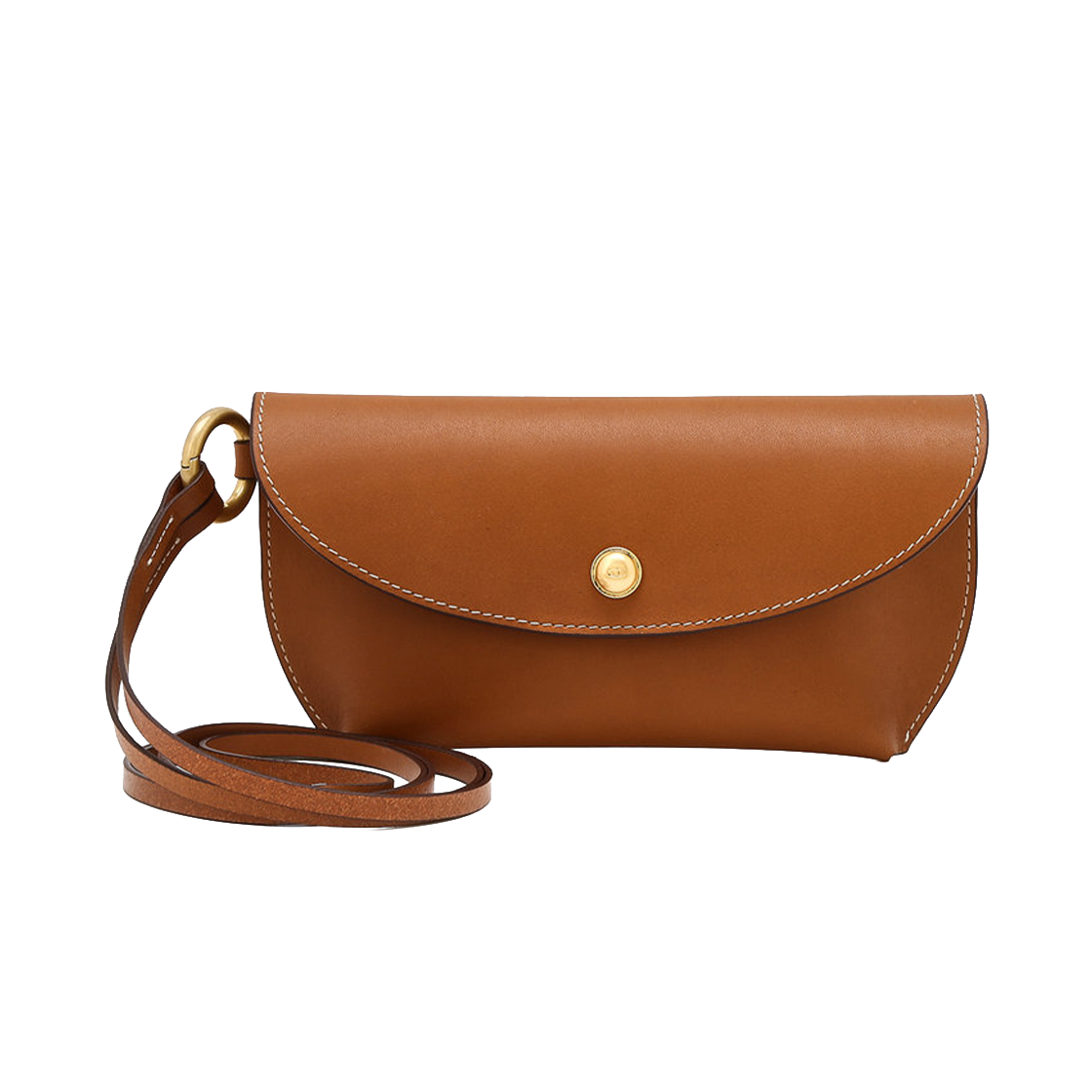 AAHO6E200W2 Athe Vanessabruno Acc Celle Brown Snap Sunglasses Case  Normal Brown
