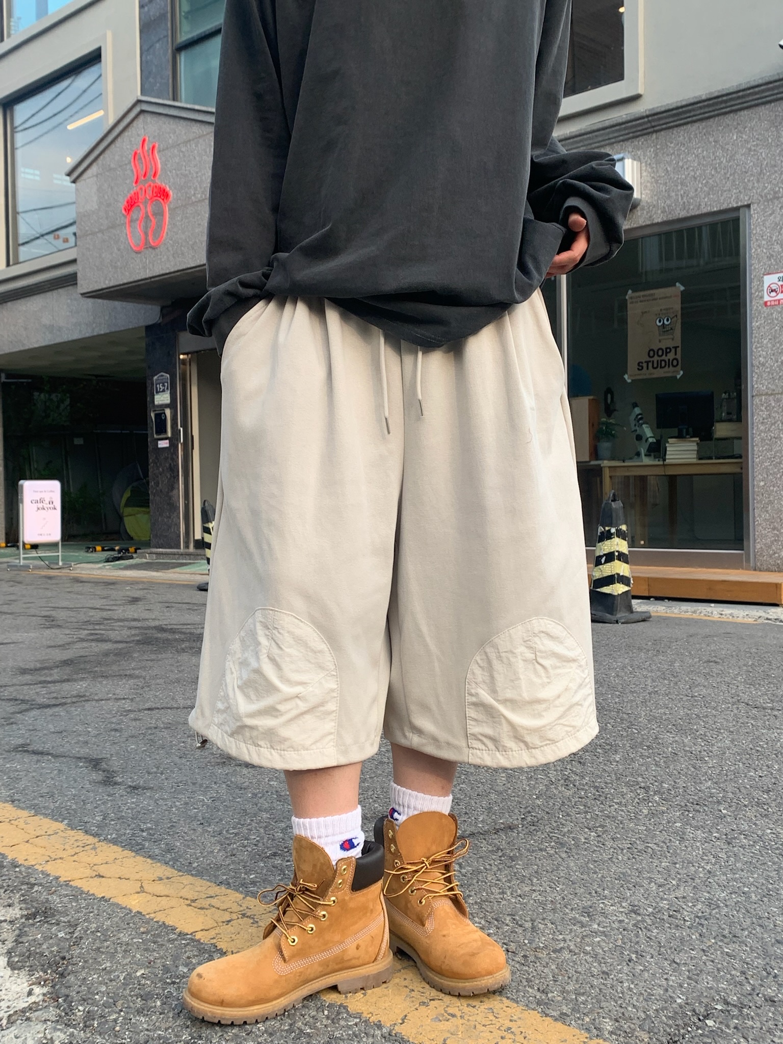 Timberland Premium 6 inch Waterproof Boot Wheat Nubuck - Wide 착용 스타일 - 5