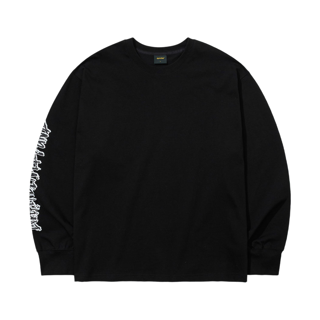 26Q702 qmile® 702 Print Long Sleeve Black