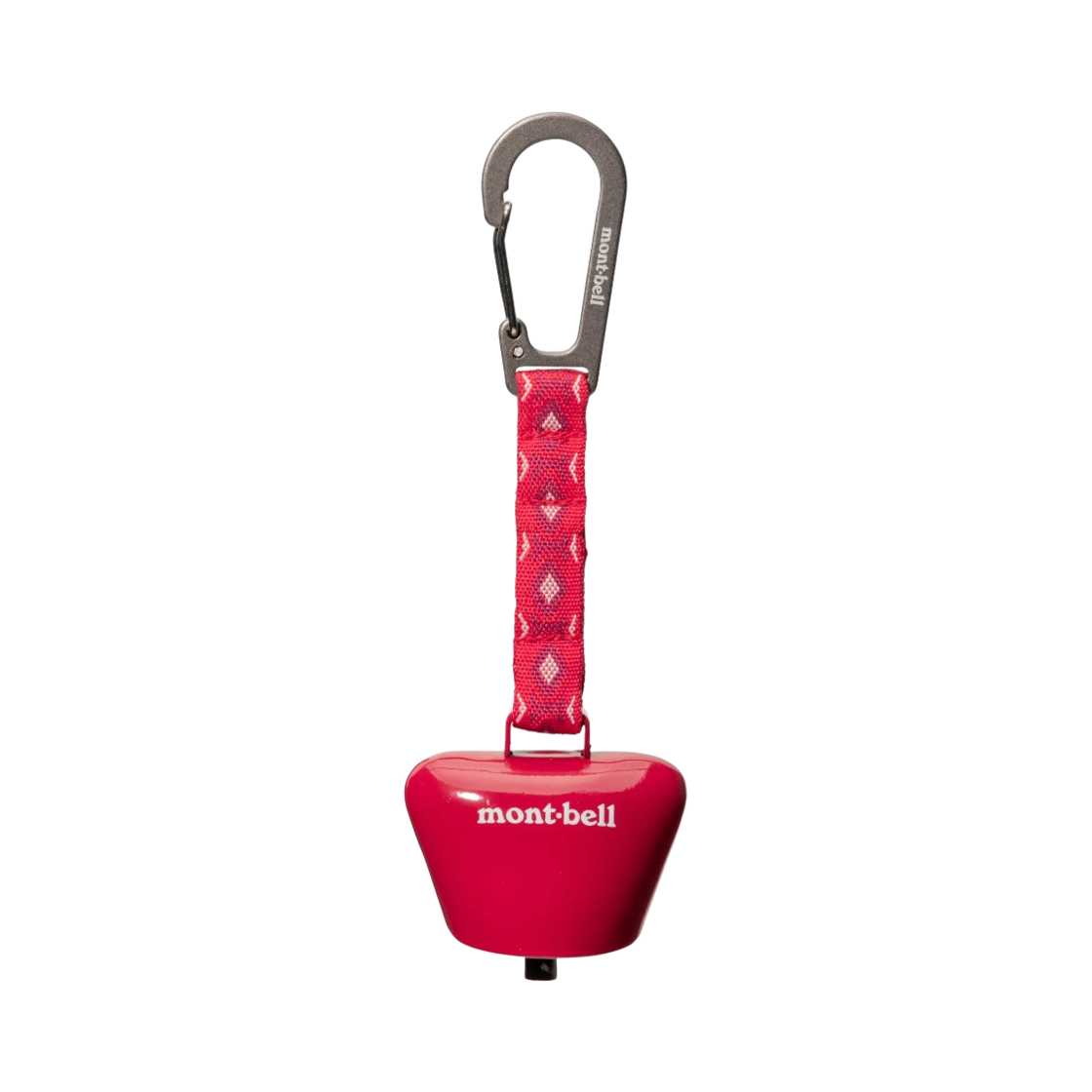 몽벨 사일렌서 스퀘어 트레킹 벨 핑크(Montbell Square Trekking Bell with Silencer Pink)