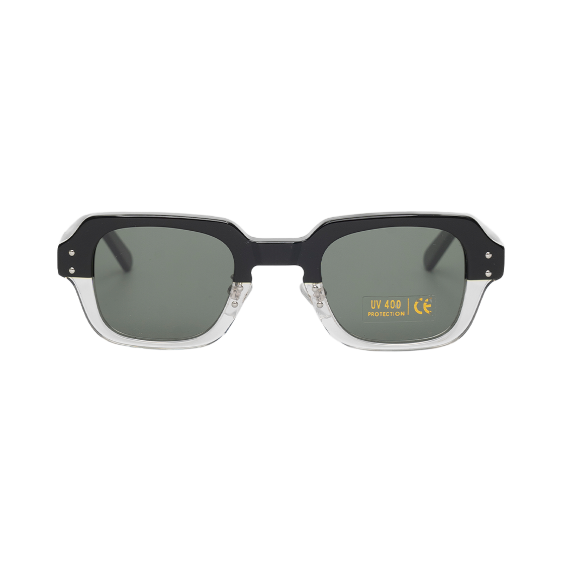 와이엠씨엘 케이와이 USS S9 아이웨어 프레임 블랙X클리어 렌즈 그레(YMCL KY USS S9 Eyewear Frame BlackXClear Lens Grey)