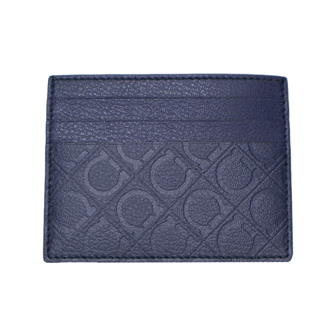 661657 0783761 [15% 쿠폰] Ferragamo Leather Card Holder Navy