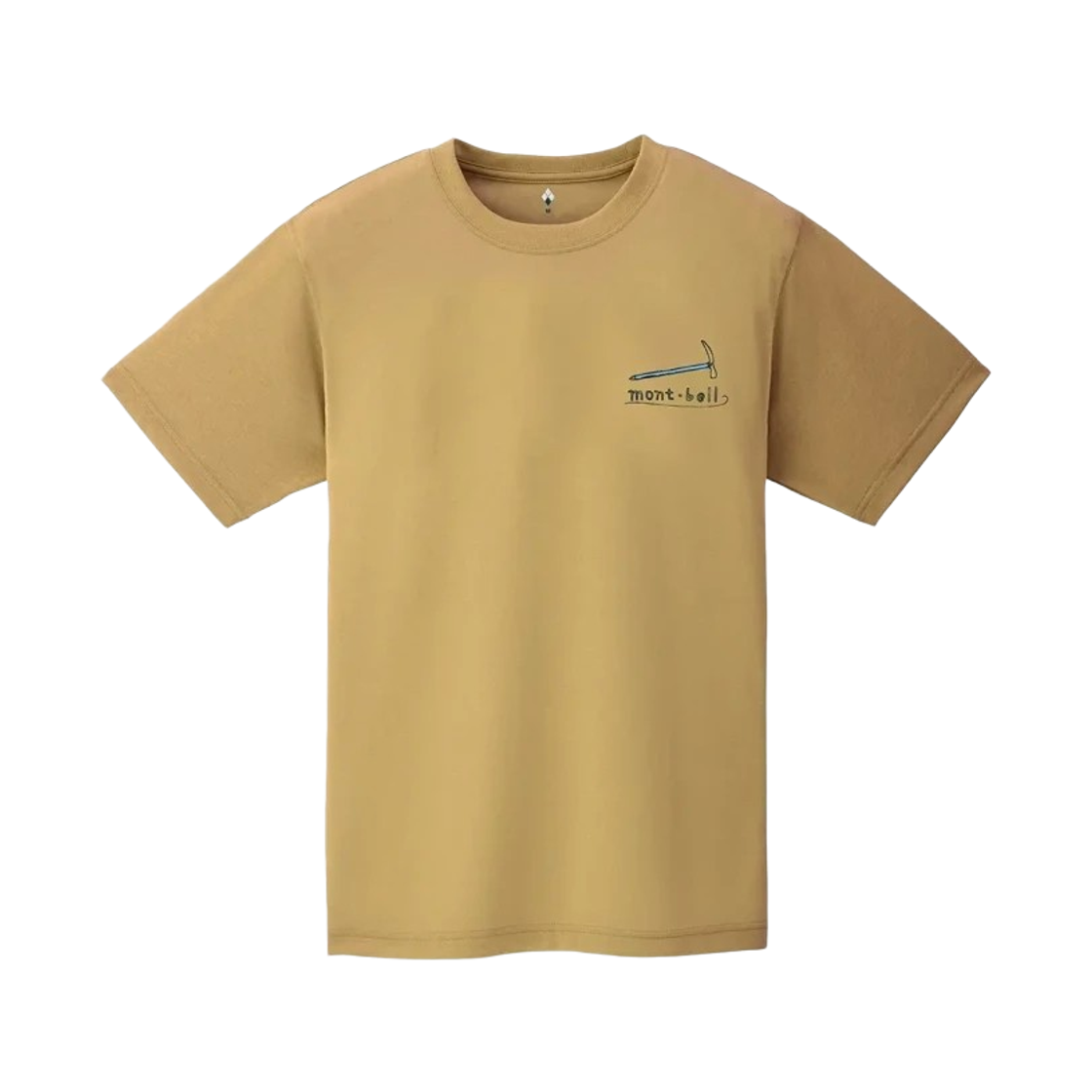 몽벨 위크론 마운틴 기어 티셔츠 탄(Montbell Wickron Mountain Gear T-Shirt Tan) - 2