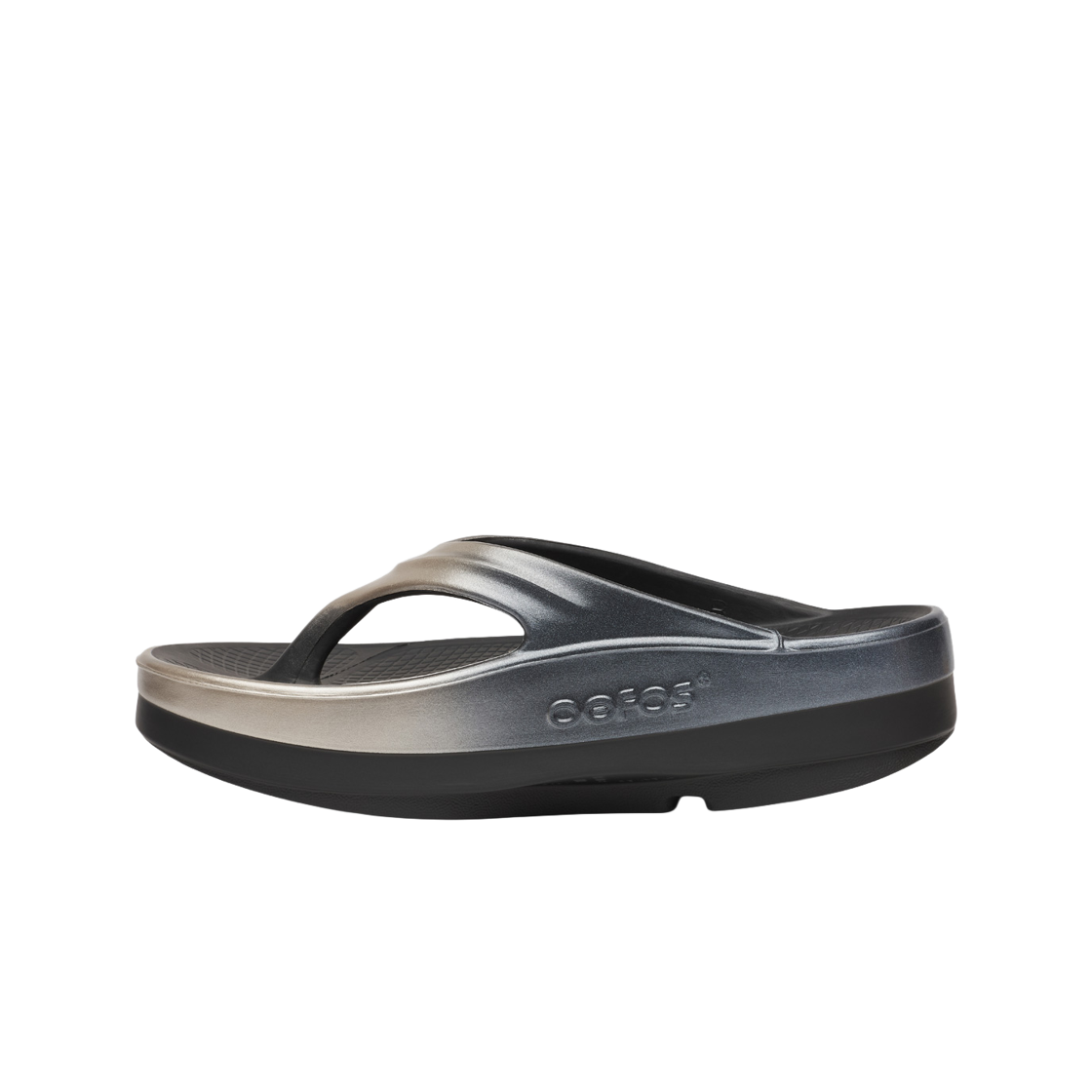 우포스 OOmega Luxe 브론즈 남여공용 플립플랍(OOFOS OOmega Luxe Unisex Bronze Flip-Flops) - 4