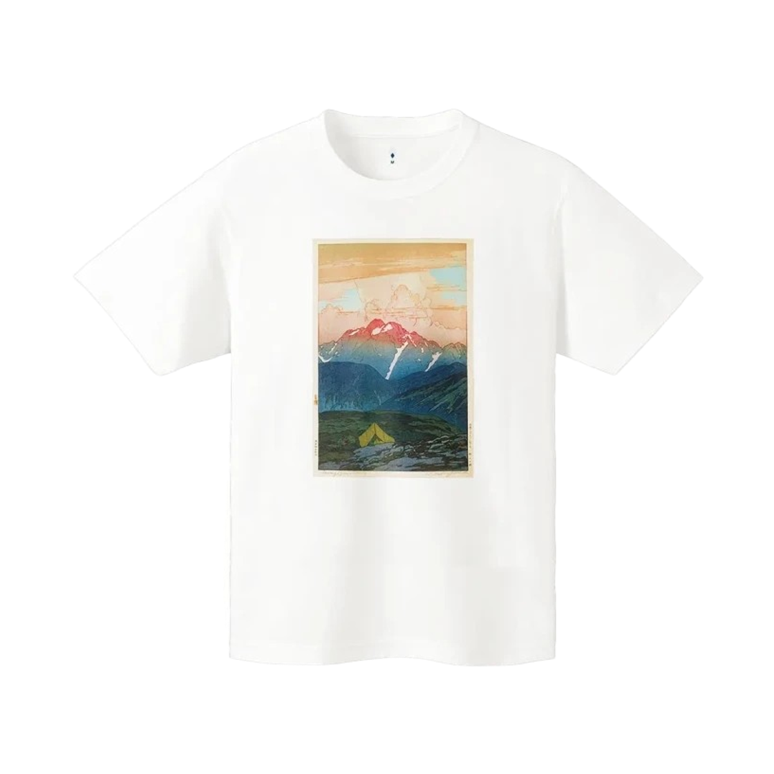 몽벨 위크론 츠루기산 노 아사 티셔츠 화이트(Montbell Wickron Tsurugisan No Asa T-Shirt White) - 1