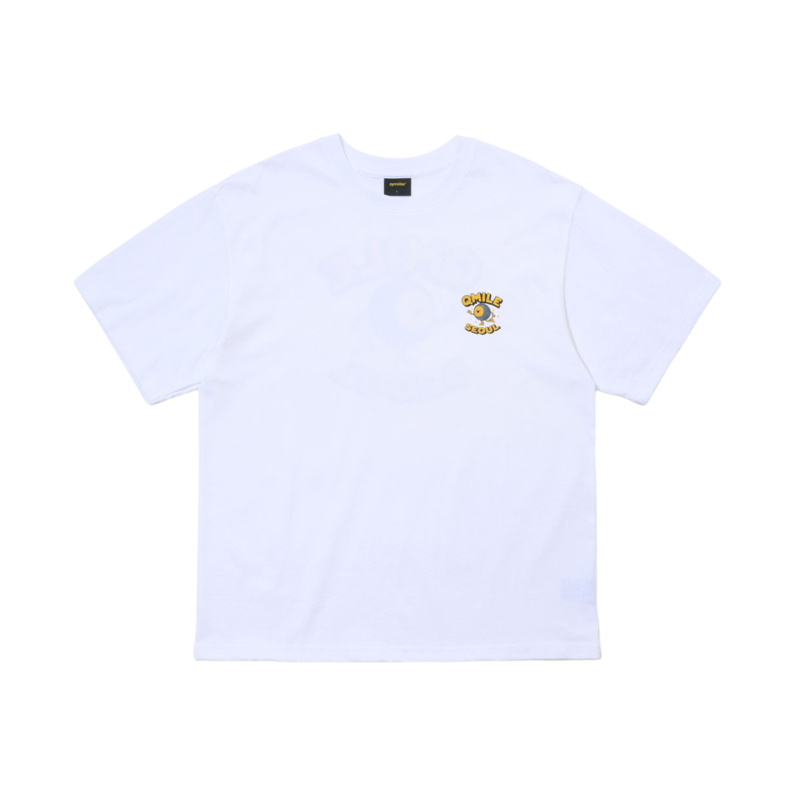26Q714 qmile® 714 DTG T-Shirts White