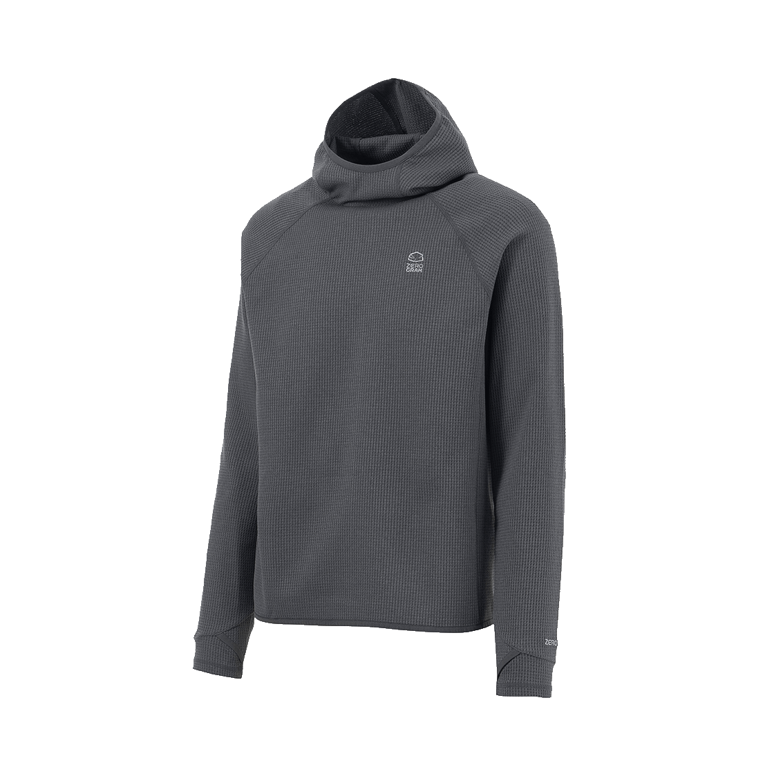 ZU1LSS2602GRY ZEROGRAM Seawool Hood T-Shirts Gray