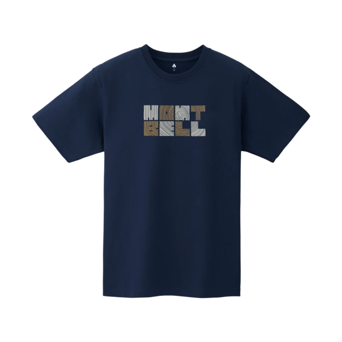 2304718 Montbell Pear Skin Cotton T-Shirt Wood Navy