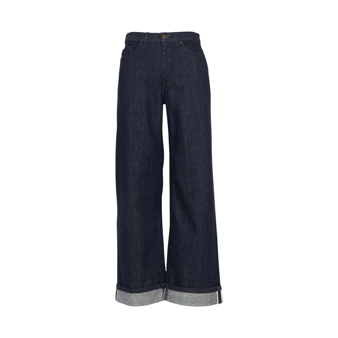 (W) 몽클레르 데님 팬츠 네이비 블루 - 26SS((W) Moncler Denim Pants Navy Blue - 26SS)