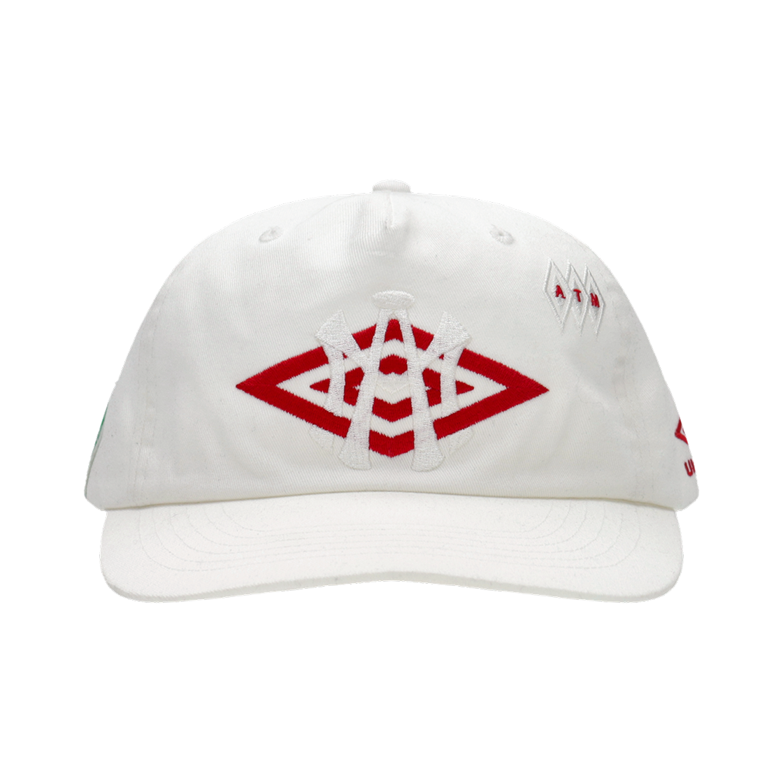애프터매스 X 엄브로 로고 볼캡 화이트(Atm X Umbro Logo Ball Cap White)