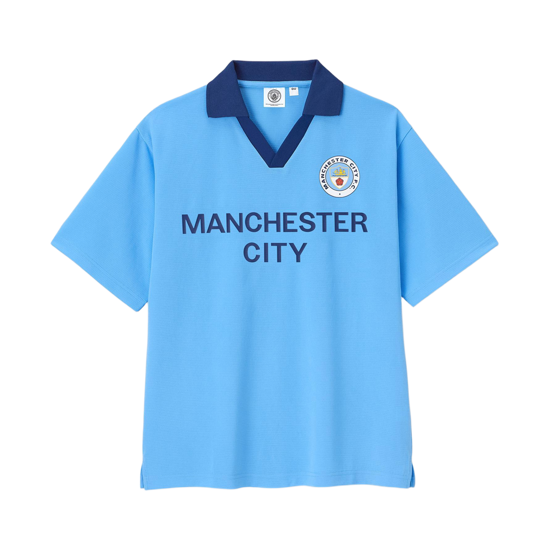 GU x 맨체스터 시티 풋볼 클럽 게임 셔츠 1 블루 (논 마킹 버전)(GU x Manchester City Football Club Game Shirt 1 Blue (Non Marking Ver.))