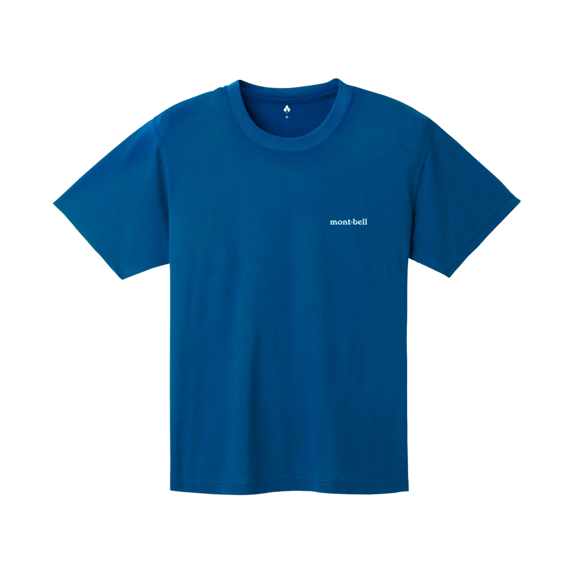 몽벨 피어 스킨 코튼 썸머 클라우드 티셔츠 블루(Montbell Pear Skin Cotton Summer Clouds T-Shirt Blue) - 2
