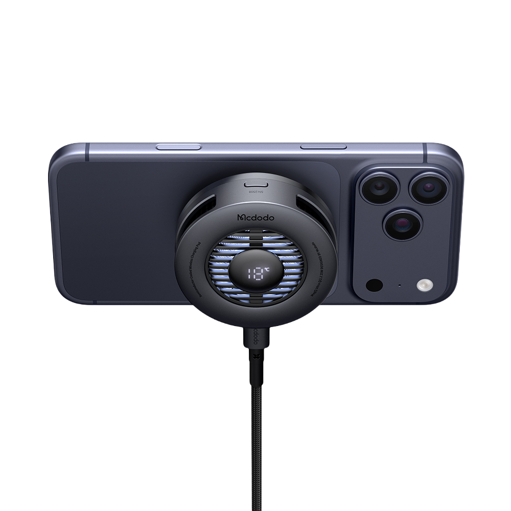 맥도도 Qi2.2 25W 맥세이프 TEC 쿨링 고속 무선충전기 CH841(Mcdodo Qi2.2 25W MagSafe TEC Cooling Wireless Charger CH841) - 5