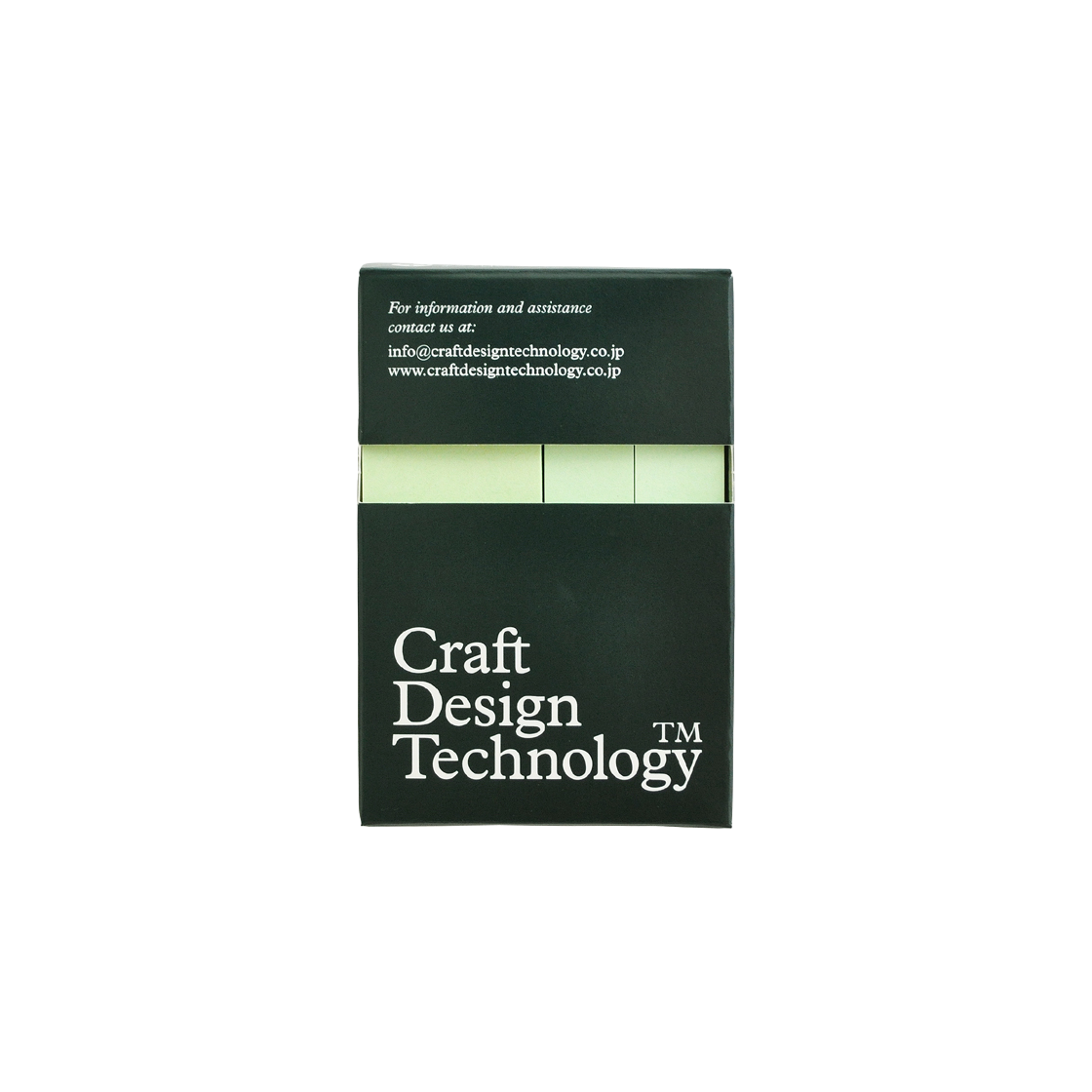 940YAPH3047PG CRAFT DESIGN TECHNOLOGY Adhesive Notes Pale green Pack of 3