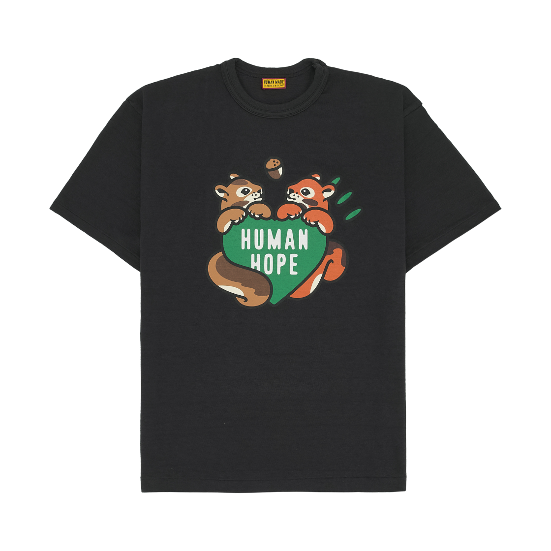 휴먼 메이드 휴먼 호프 그래픽 티셔츠 블랙
