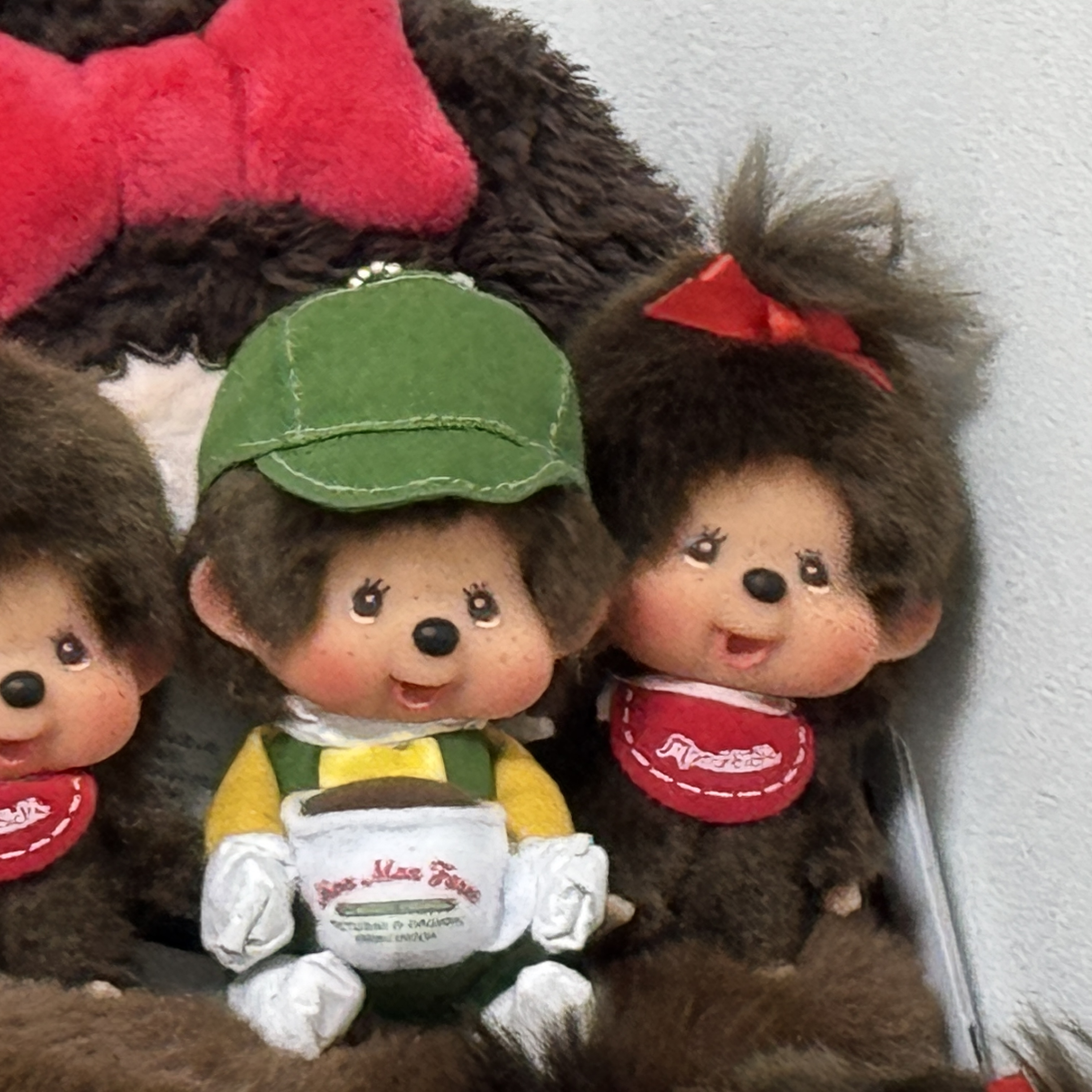 Monchhichi MMF Coffee SS K/C Boy 착용 스타일