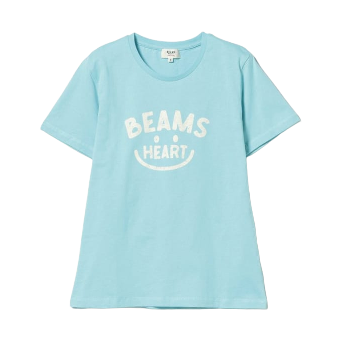 43-08-0045-443 (W) Beams Heart Smile Logo T-Shirt Sax