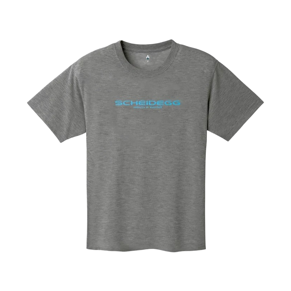 몽벨 위크론 샤이데그 로고 티셔츠 다크 그레이(Montbell Wickron Scheidegg Logo T-Shirt Dark Gray) - 1