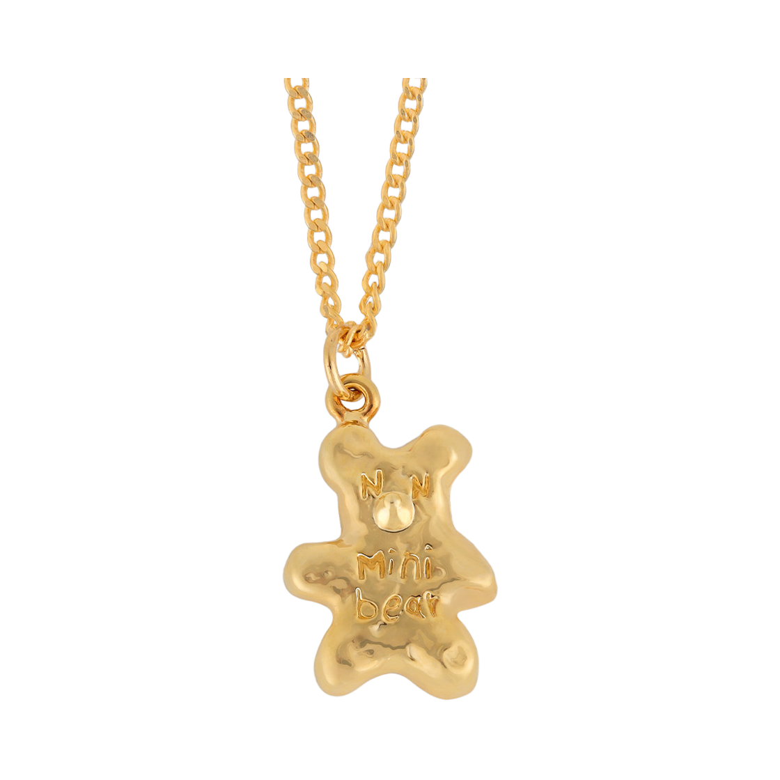 NONENON-267 Nonenon Mini Bear2 Silver925 (18K Gold Plated)