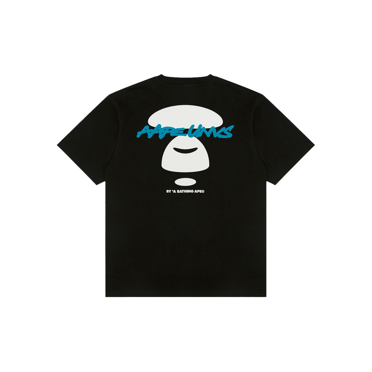 에이프 베이직 유니버스 그래픽 티 블랙 - 26SS(AAPE Basic Universe Graphic Tee Black - 26SS) - 2
