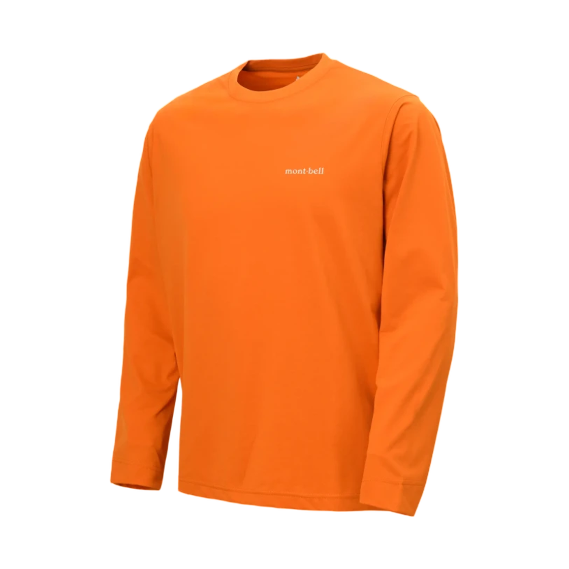 1114930 Montbell Wickron UV-Tect Long Sleeve T-Shirt Orange