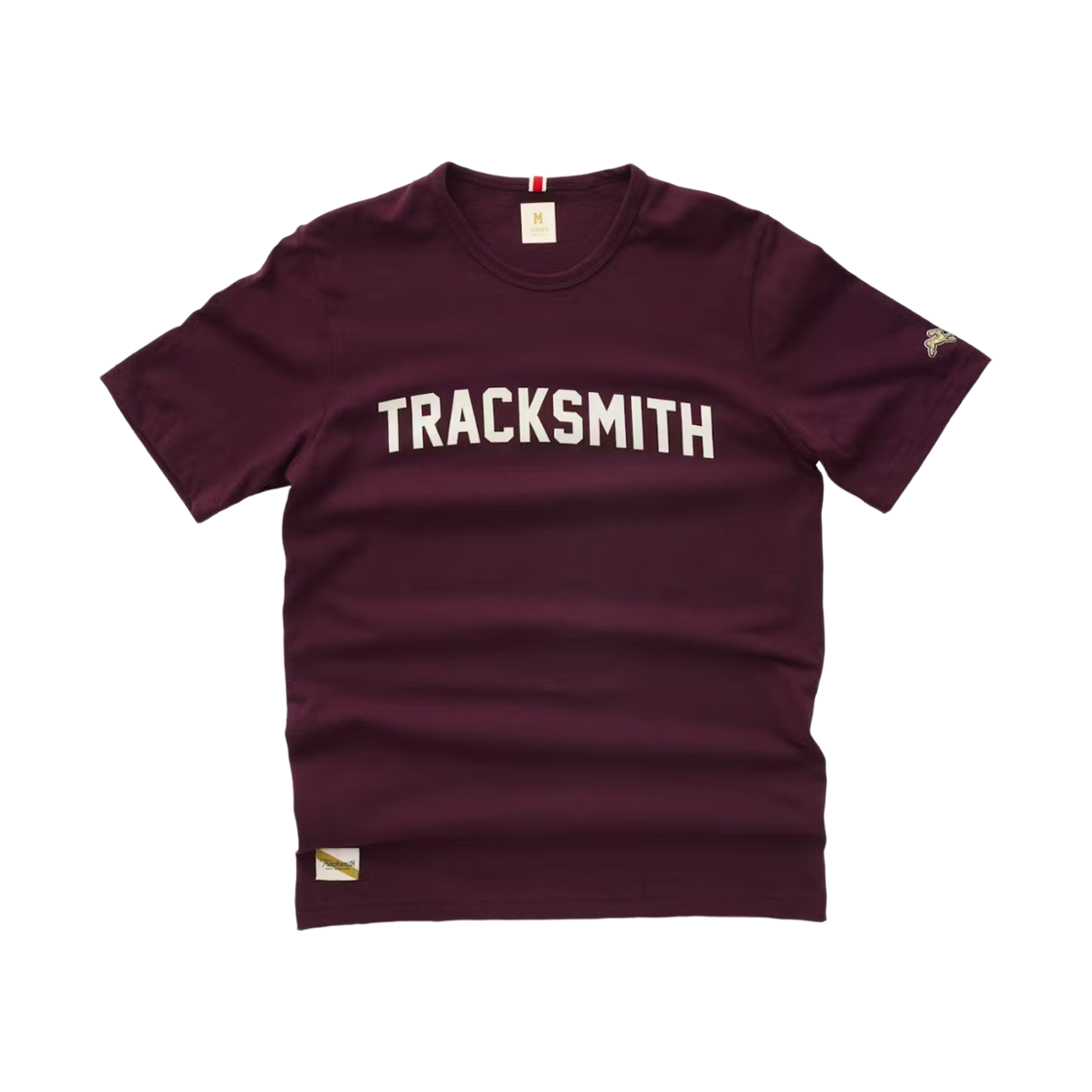 트랙스미스 그레이보이 티셔츠 와인 아이보리(Tracksmith Grayboy T-Shirt Wine Ivory) - 1