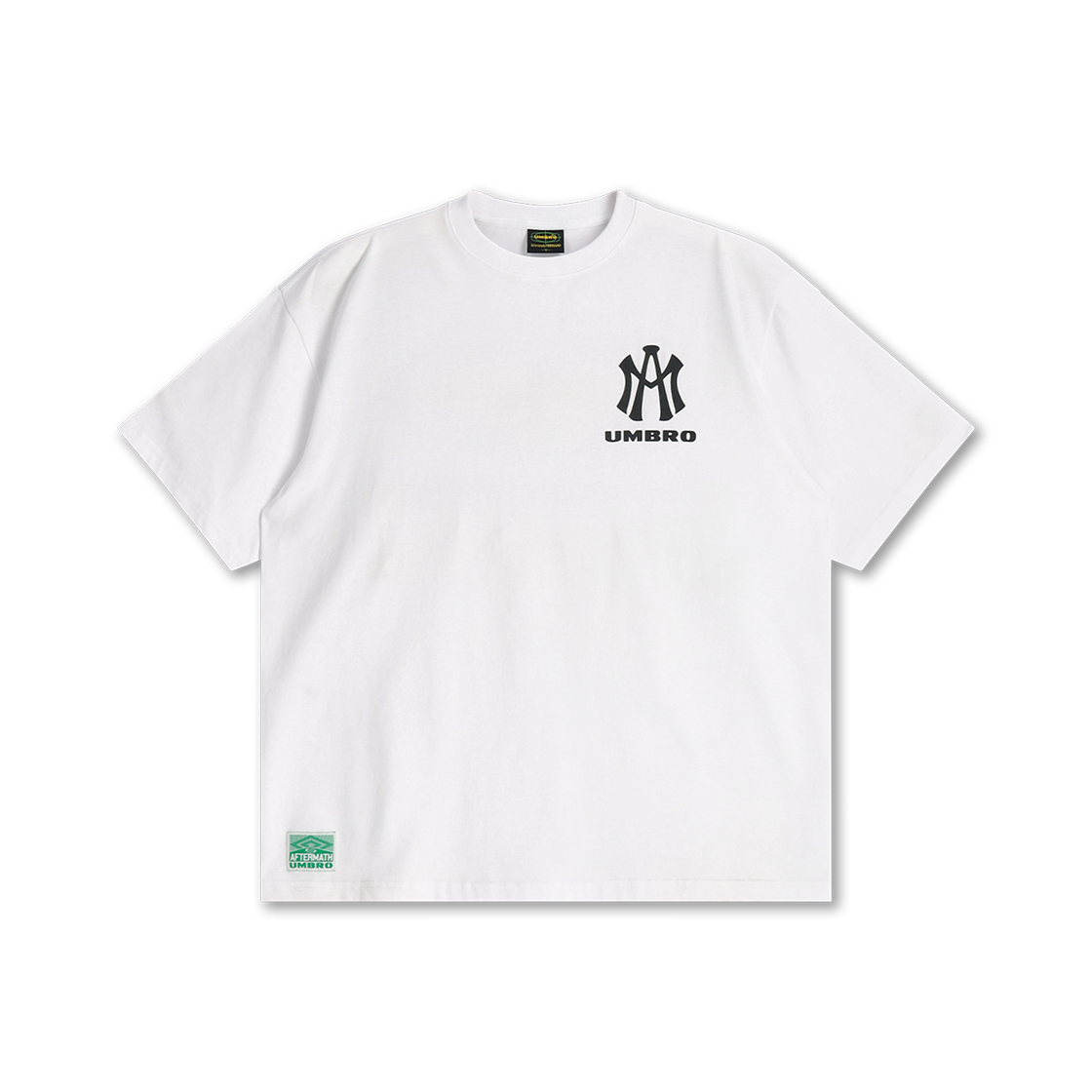 애프터매스 X 엄브로 로고 티 화이트(Atm X Umbro Logo Tee White)