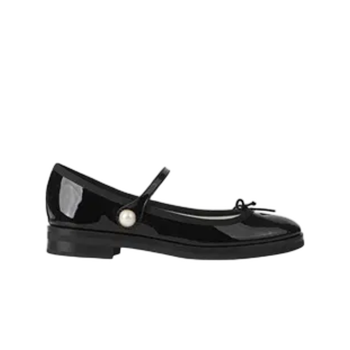 (W) 레페토 산드리옹 컬리지 뻬를르 블랙((W) Repetto Cendrillon College Perle Black) - 1