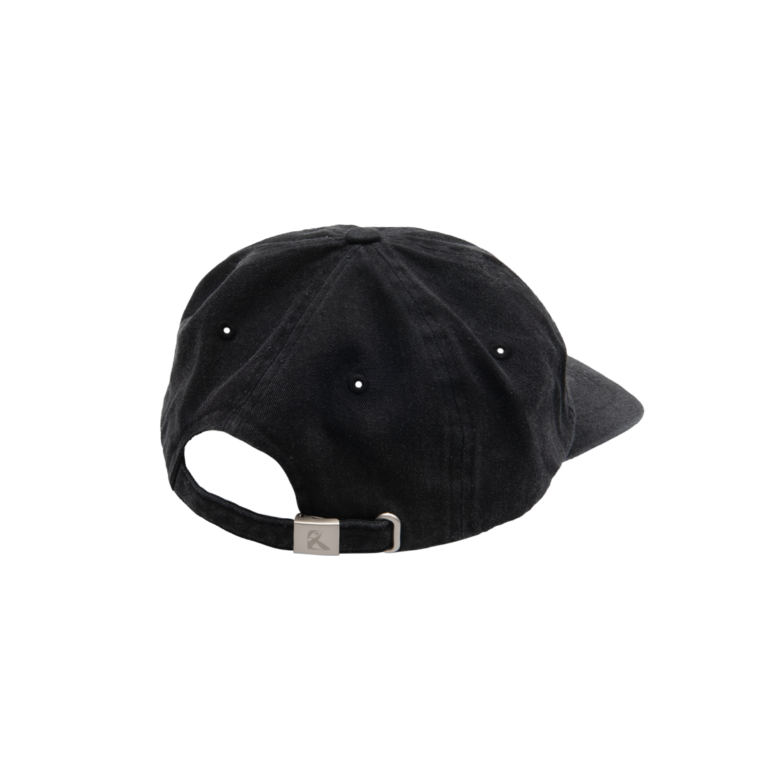 리오므 데님 아플리케 워시드 볼캡 블랙(Riomeu Denim Applique Washed Ball Cap Black) - 2