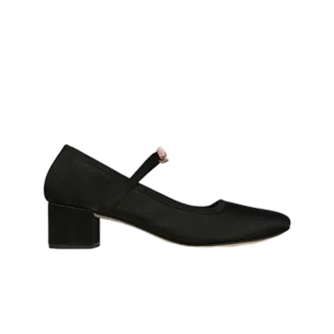 (W) 레페토 길르메트 블랙 핑크((W) Repetto Guillemette Black Pink) - 1